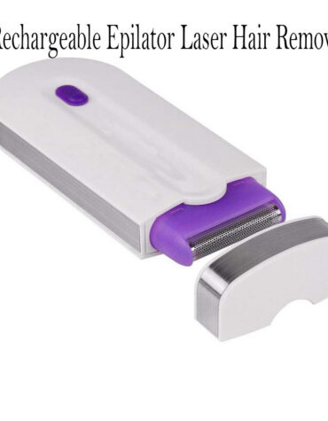 USB Rechargeable Epilator Laser Hair Remover for Face and Body_3