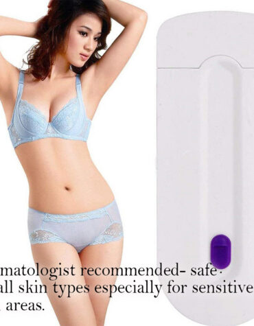 USB Rechargeable Epilator Laser Hair Remover for Face and Body_6