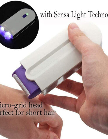 USB Rechargeable Epilator Laser Hair Remover for Face and Body_7