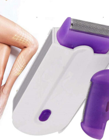USB Rechargeable Epilator Laser Hair Remover for Face and Body_0
