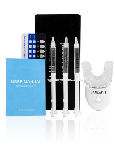 Teeth Whitening Kit with LED Light Professional Cleaning Machine- Battery Operated_0