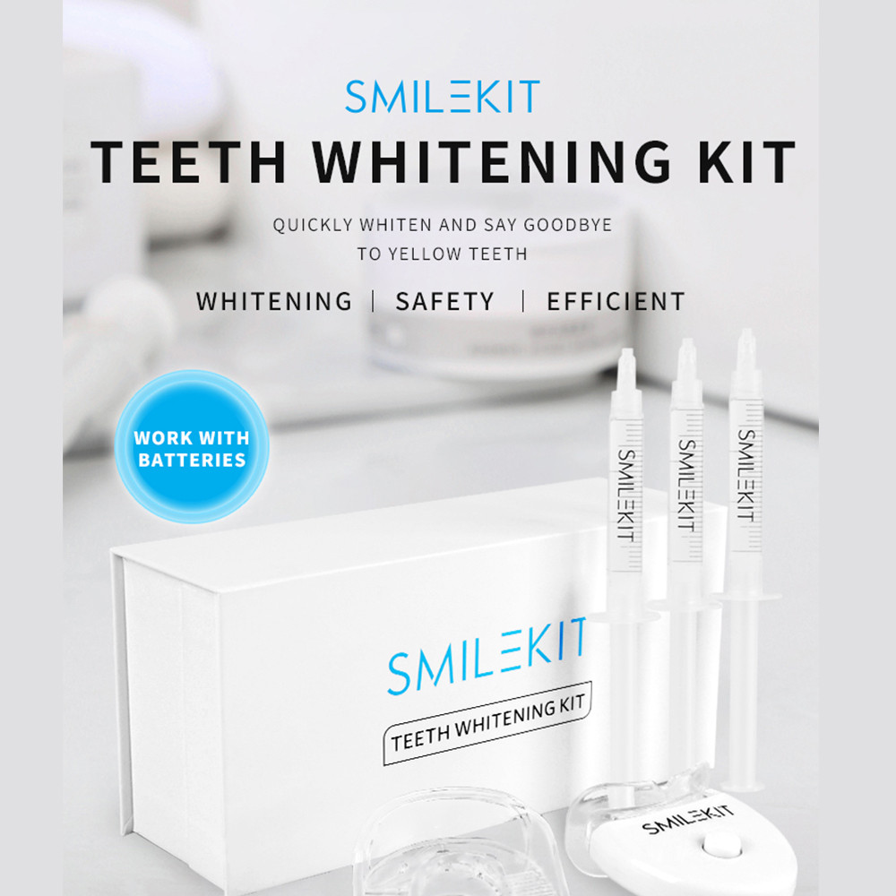 Teeth Whitening Kit with LED Light Professional Cleaning Machine- Battery Operated_6 Teeth Whitening Kit with LED Light Professional Cleaning Machine- Battery Operated_6