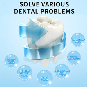 Teeth Whitening Kit with LED Light Professional Cleaning Machine- Battery Operated_8