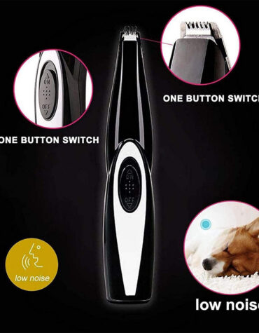 Electric Pet Hair Clipper and Trimmer Pet Grooming Tool- USB Charging_5