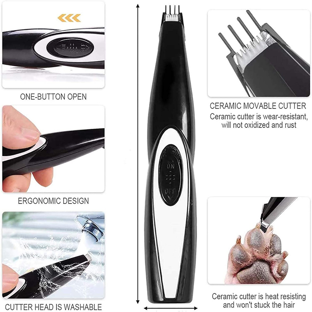 Electric Pet Hair Clipper and Trimmer Pet Grooming Tool- USB Charging_6 Electric Pet Hair Clipper and Trimmer Pet Grooming Tool- USB Charging_6