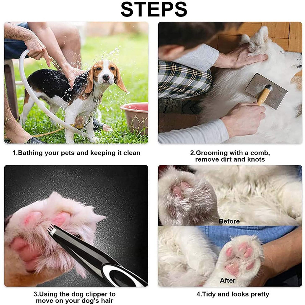 Electric Pet Hair Clipper and Trimmer Pet Grooming Tool- USB Charging_7 Electric Pet Hair Clipper and Trimmer Pet Grooming Tool- USB Charging_7