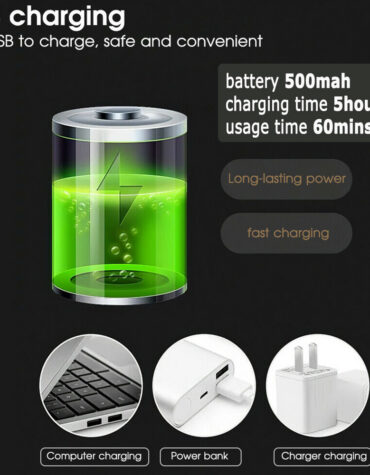 Electric Pet Hair Clipper and Trimmer Pet Grooming Tool- USB Charging_8
