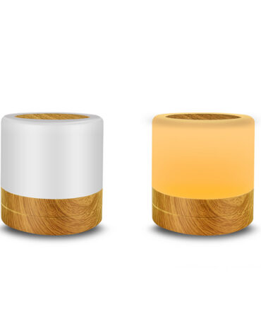 USB Charging Portable Remote Controlled Touch Lamp Night Light_2