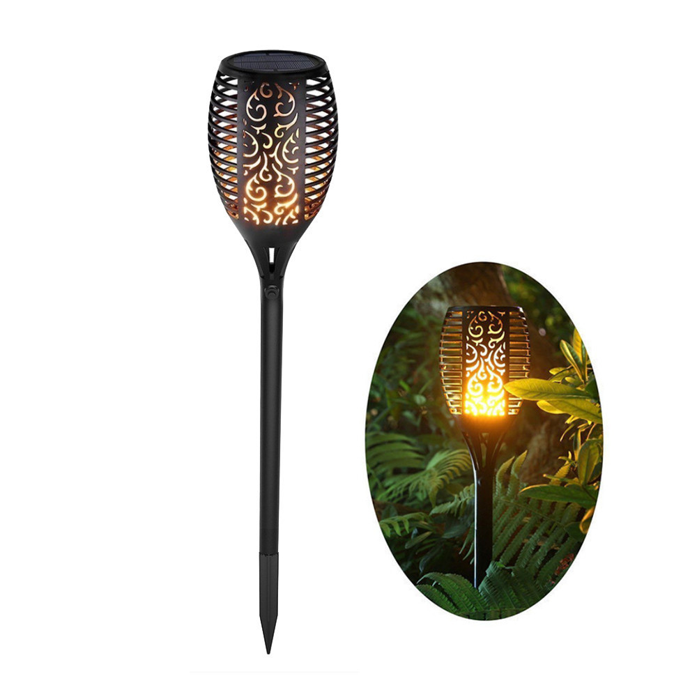 12 LED Light Solar Powered Flame Torch Decorative Light_0 12 LED Light Solar Powered Flame Torch Decorative Light_0