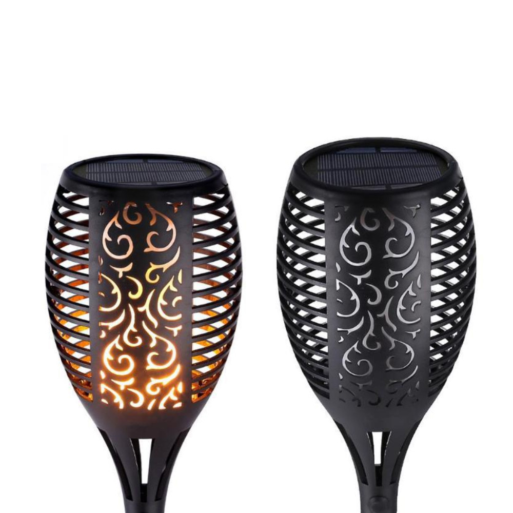 12 LED Light Solar Powered Flame Torch Decorative Light_3 12 LED Light Solar Powered Flame Torch Decorative Light_3