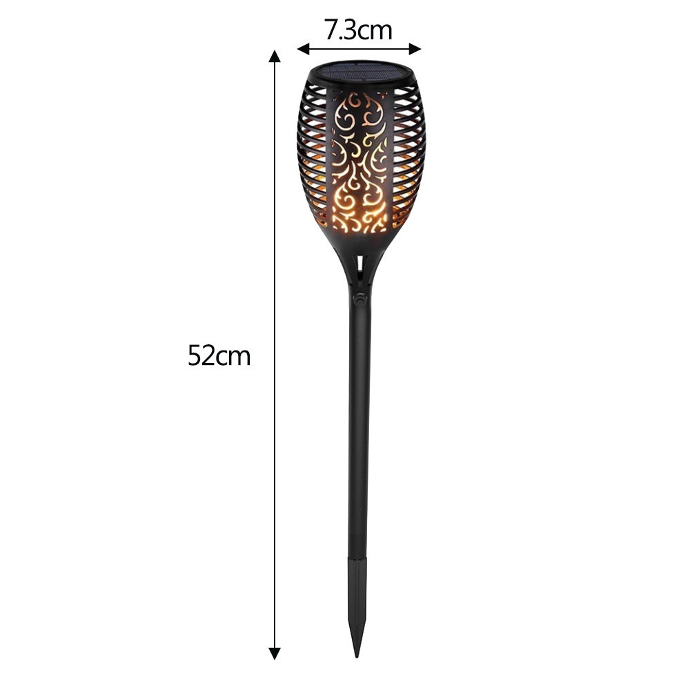 12 LED Light Solar Powered Flame Torch Decorative Light_6 12 LED Light Solar Powered Flame Torch Decorative Light_6