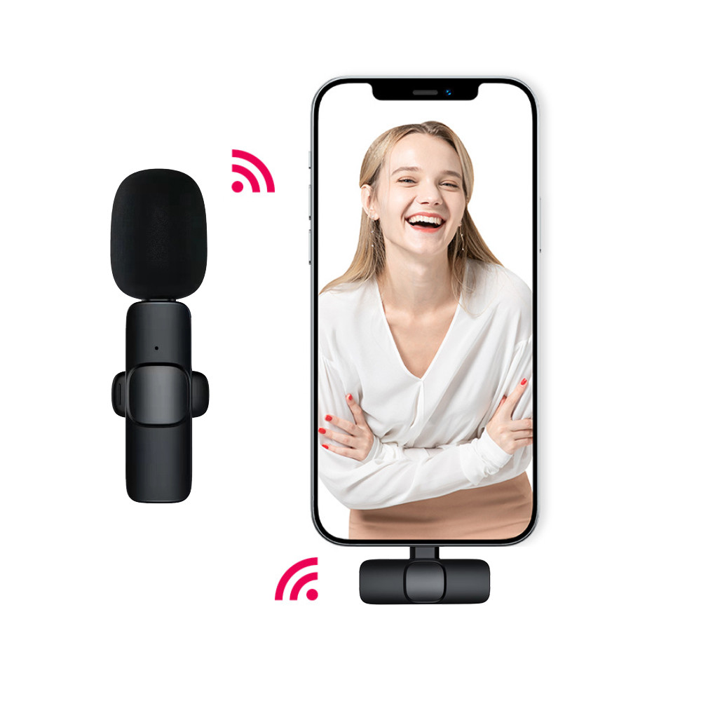 Rechargeable Wireless Mini Plugged-in Microphone Lapel with Clip_6 Rechargeable Wireless Mini Plugged-in Microphone Lapel with Clip_6