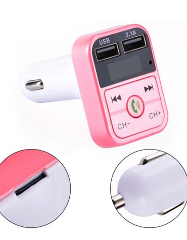 3-in-1 Car Wireless Car Bluetooth FM Transmitter_1