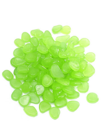 Solar Powered Glow in the Dark Garden Pebbles Garden Décor_3