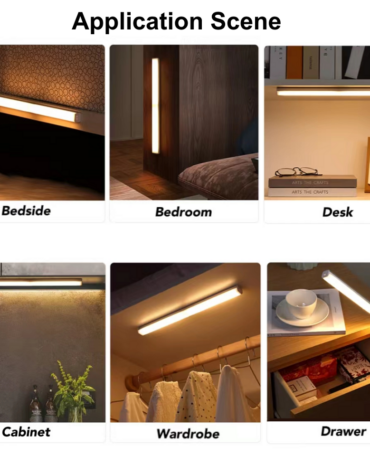 USB Rechargeable Motion Sensor LED Bar Light_5