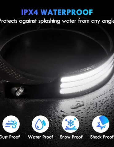 COB LED Headlamp Induction Head Lamp Outdoor Camping Fishing Sensor Headlight_1