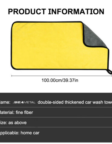 Microfiber Towel Detailing Cleaning Cloth Car Wash Drying Towel_1