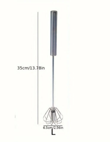 Stainless Steel Egg Beater Durable Semi-Automatic Mixer_8