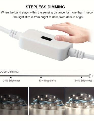 LED Strip Light Hand Scan Dimming Motion ON OFF Sensor_1