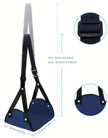 Portable Hammock Leg Rest With Adjustable Strap_3
