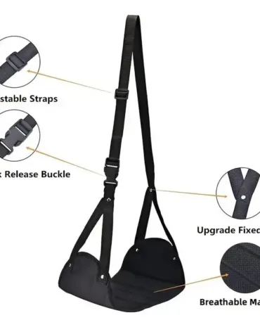 Portable Hammock Leg Rest With Adjustable Strap_4