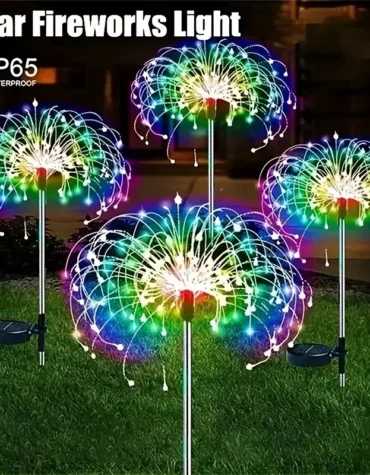 Solar Fireworks Lights Outdoor Waterproof Solar Garden Lights_0
