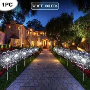 Solar Fireworks Lights Outdoor Waterproof Solar Garden Lights_8