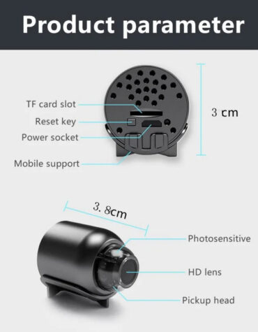 1080P Mini Camera Clear Night Vision Light Weight Surveillance Camera_4
