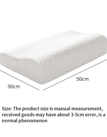 Knitted Fabric Polyurethane Slow Rebound Memory Foam Pillow_4