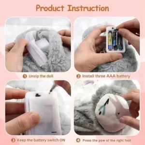 Anxiety Relief Breathing Soothing Koala Bear Sleep Doll_4
