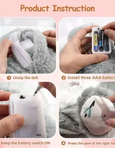 Anxiety Relief Breathing Soothing Koala Bear Sleep Doll_4