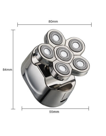 6 Blade Electric Hair Clipper Body Hair Shaver_4