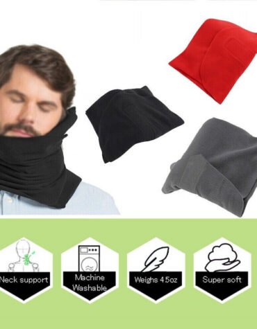 U Shape Travel Neck Pillow Comfortable Head Rest Cushion_2