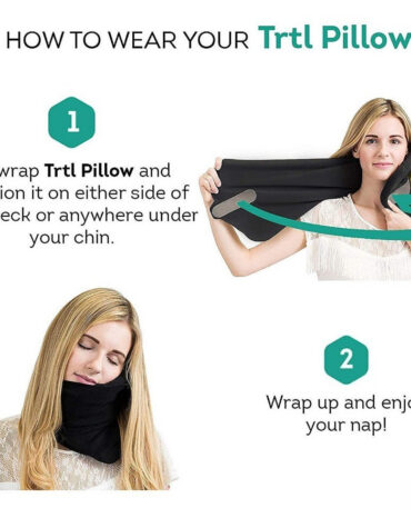U Shape Travel Neck Pillow Comfortable Head Rest Cushion_4
