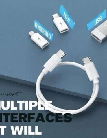 Multi-Function Portable 60W Fast Charge USB Cable Adaptors and Card Storage Box_2