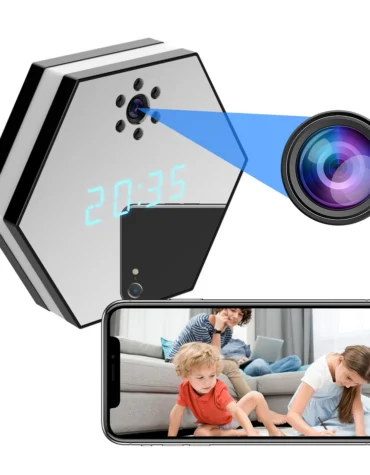 Indoor home surveillance camera, mobile phone, remote network, HD night vision, wireless camera, caretaker