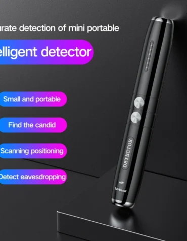 Portable Anti Candid Hidden Camera Detector Pen Wifi RF Signal Eavesdropping Pinhole Audio Wireless Bug GSM GPS Device Finder