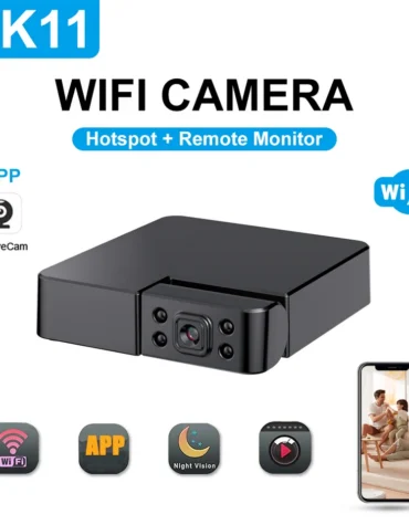 New Mini Wifi Camera,Wifi Camcorder,Wireless HD Video,IR Night Vision Home Security Surveillance Cam Monitor Indoor