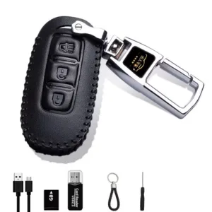 1080P HD Car Key Model Smart Baby Nanny Cam for Surveillanc Outdoor Indoor Small Nanny Camera  Supports Memory Cards