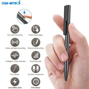 Professional Voice Recorder Portable Voice Recorder Voice Activated Audio Recorder Noise Canceling Recorder MP3 Player