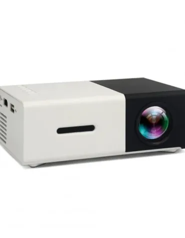 Portable Wired Projector Mobile Phone With Retractable Bracket LED Mini Home Video Equipment 1080P HD Screen USB/SD/AV/Hd